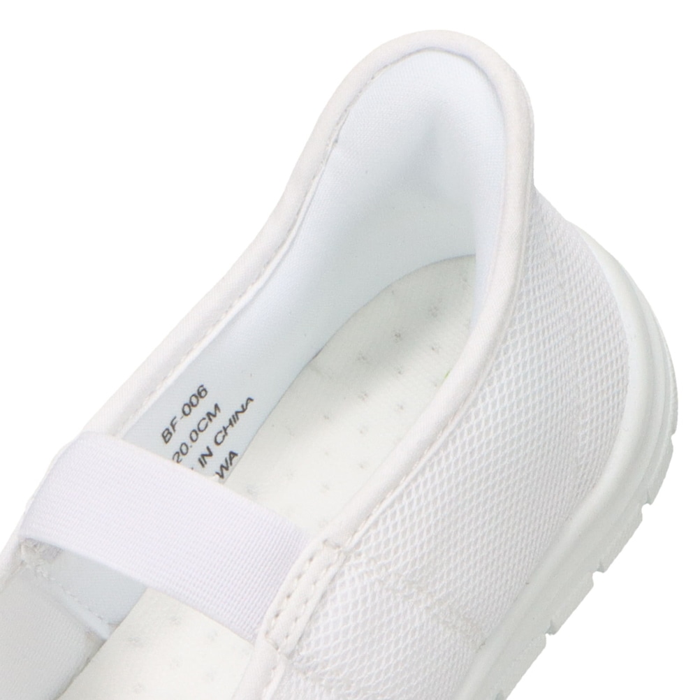 スパットシューズ＜上履き＞（バンドタイプ）メッシュ素材 幅広 3E 手を使わずに履ける【18.0cm～26.0cm】