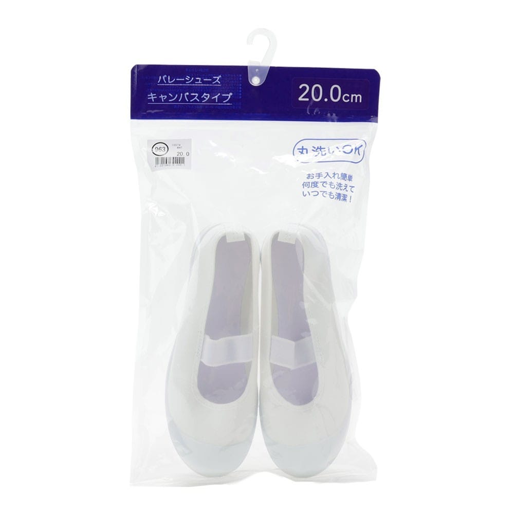 【最安値】上履き（キャンバス ｜ バレエタイプ）2E【15.0cm～25.0cm】