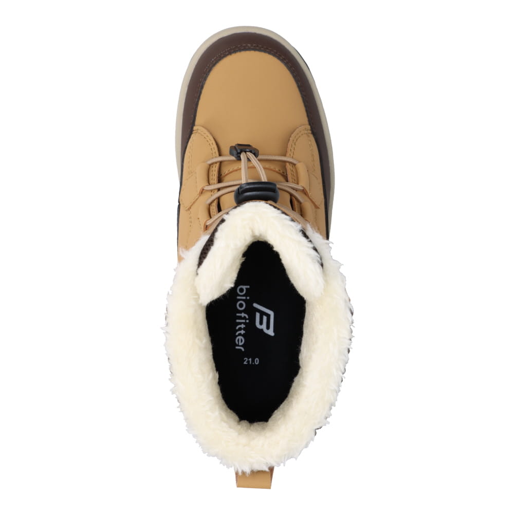 ファー付きダウンブーツ