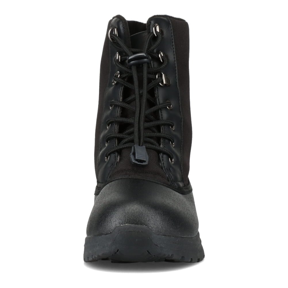 防水レースアップブーツ