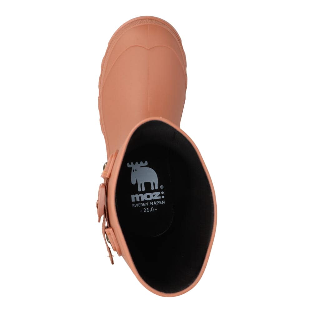 MOZ sweden モズ スウェーデン 軽量レインブーツ キャメル キッズ | 靴
