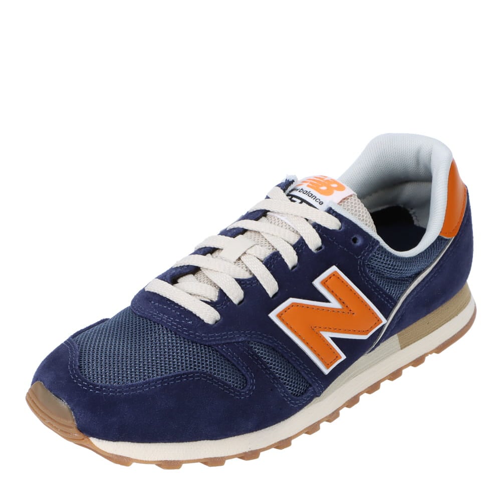 new balance ニューバランス ML373HN2 メンズ ネイビー×オレンジ | 靴 