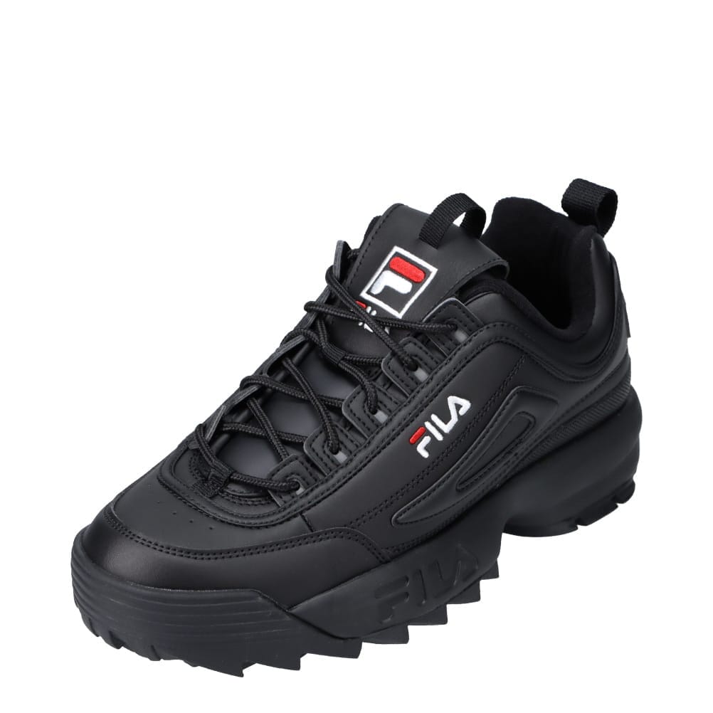 FILA フィラ ディスラプター2 メンズ ブラック | 靴・スニーカーの通販