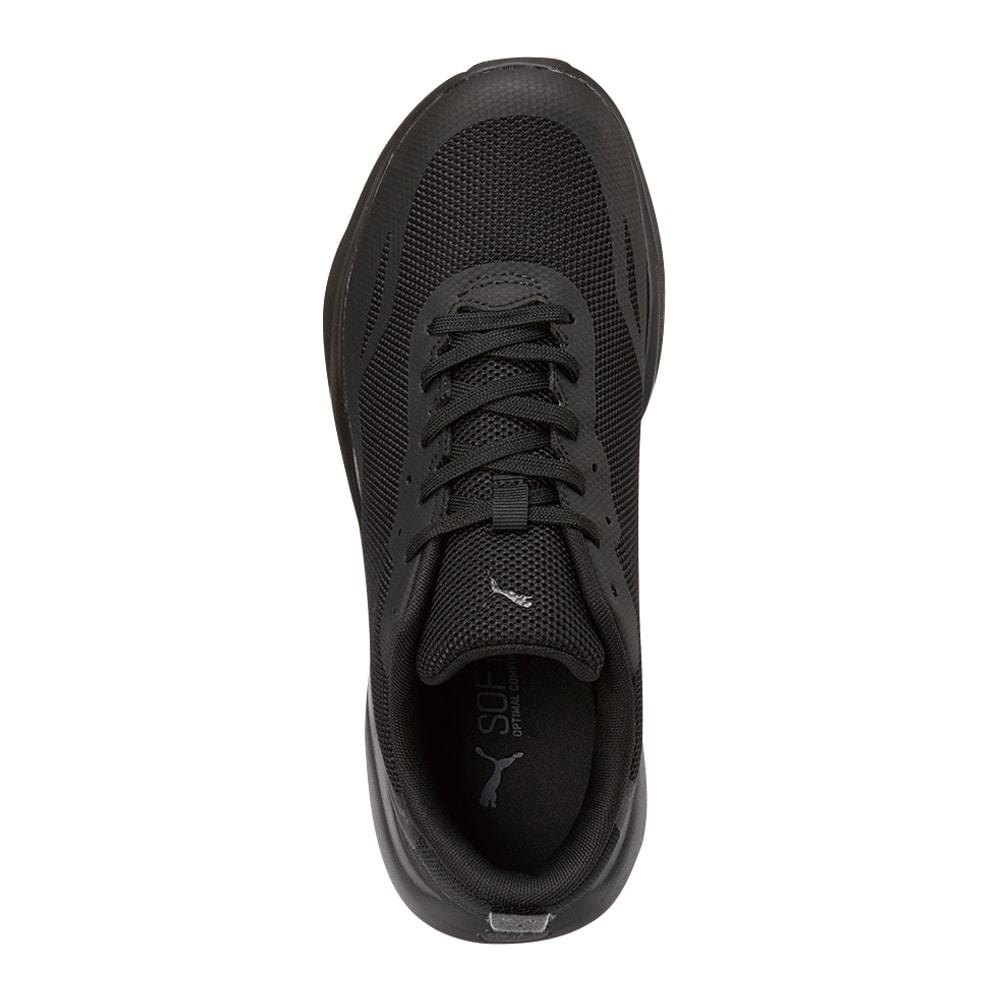 PUMA プーマ SOFTRIDE フィール メンズ ブラック×ブラック | 靴