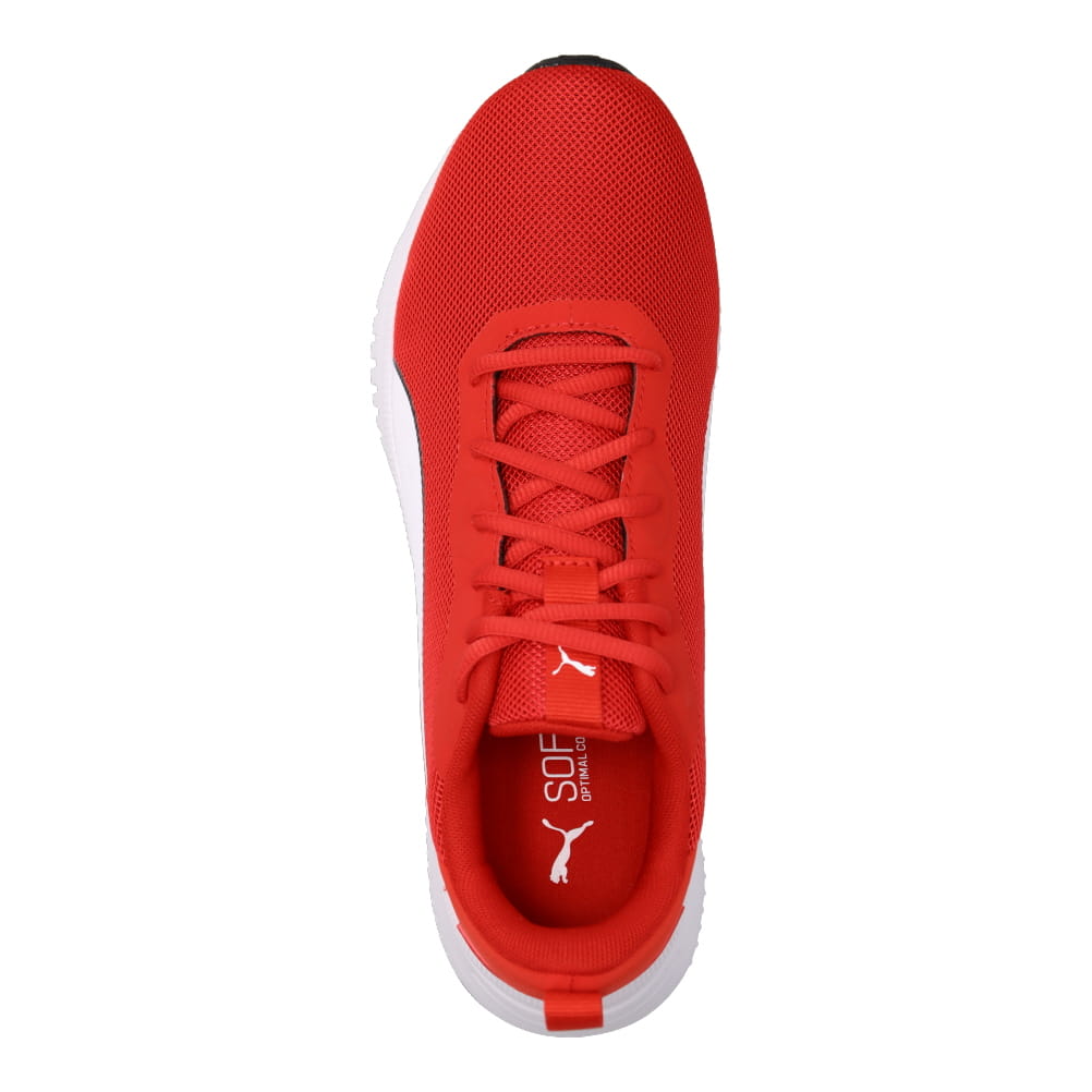 PUMA プーマ フライヤー フレックス ニット メンズ レッド | 靴