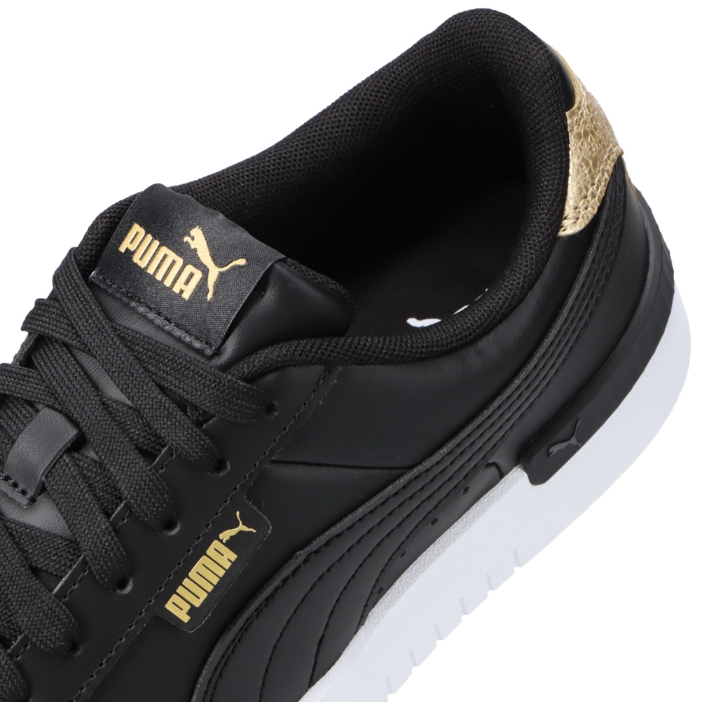 PUMA プーマ ジェイダ ディストレスト レディース ブラック×ゴールド | 靴（シューズ）・スニーカーの通販  kutsu.com│チヨダ公式オンラインショップ