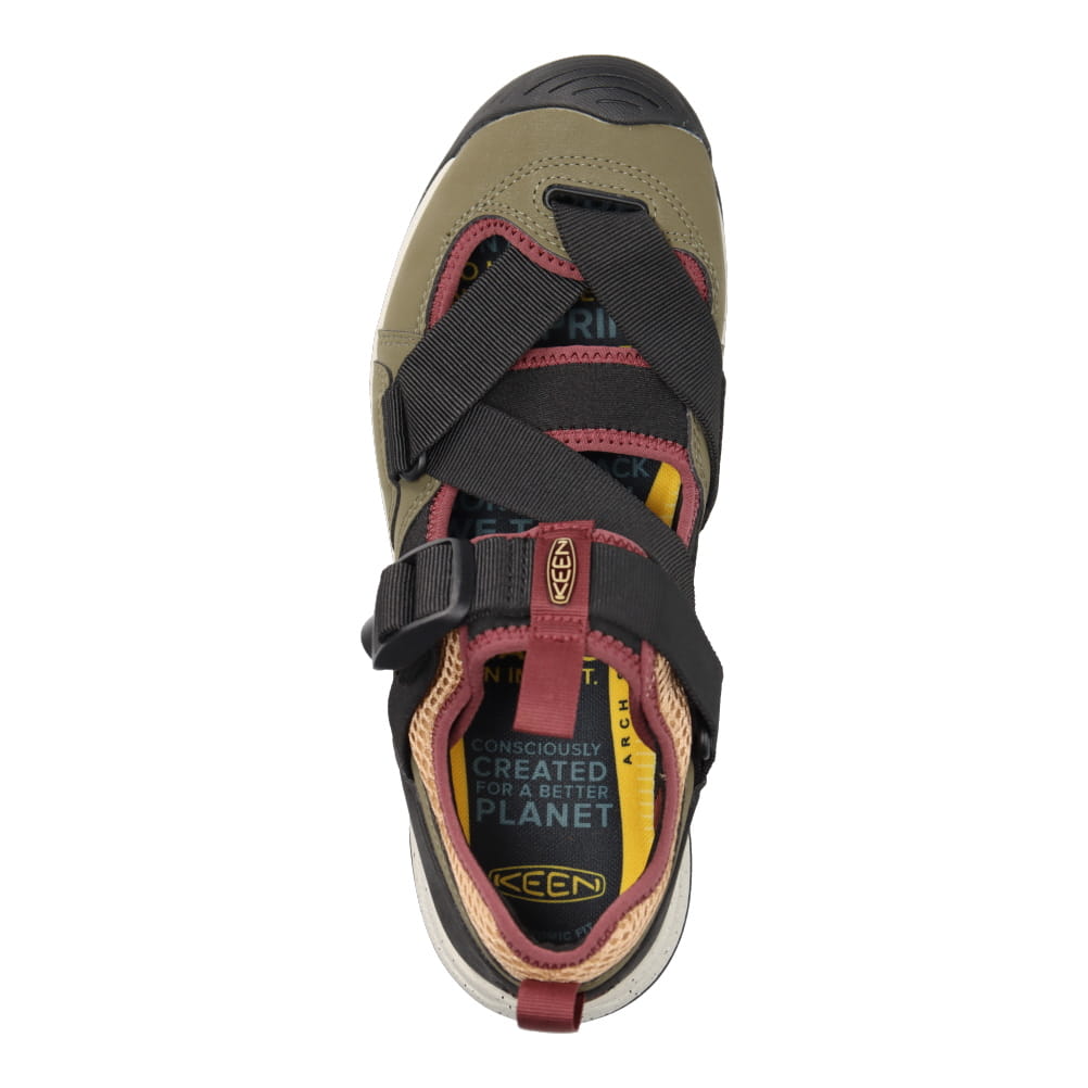 KEEN キーン ZERRAPORT TRAIL メンズ オリーブ | 靴・スニーカーの通販 