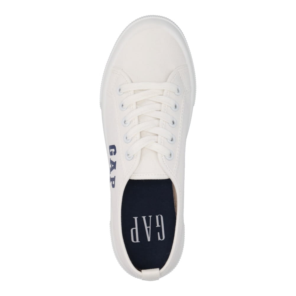 GAP ギャップ キャンバススニーカー ホワイト | 靴（シューズ