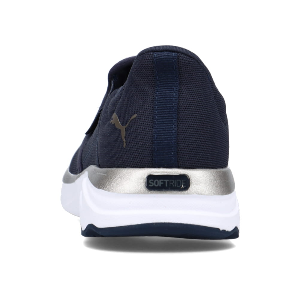 PUMA プーマ SOFTRIDE ソフィア スリップオン レディース ネイビー