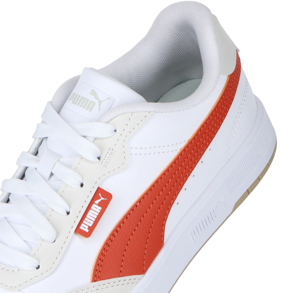 PUMA プーマ コートウルトラ ライト メンズ ホワイト×レッド