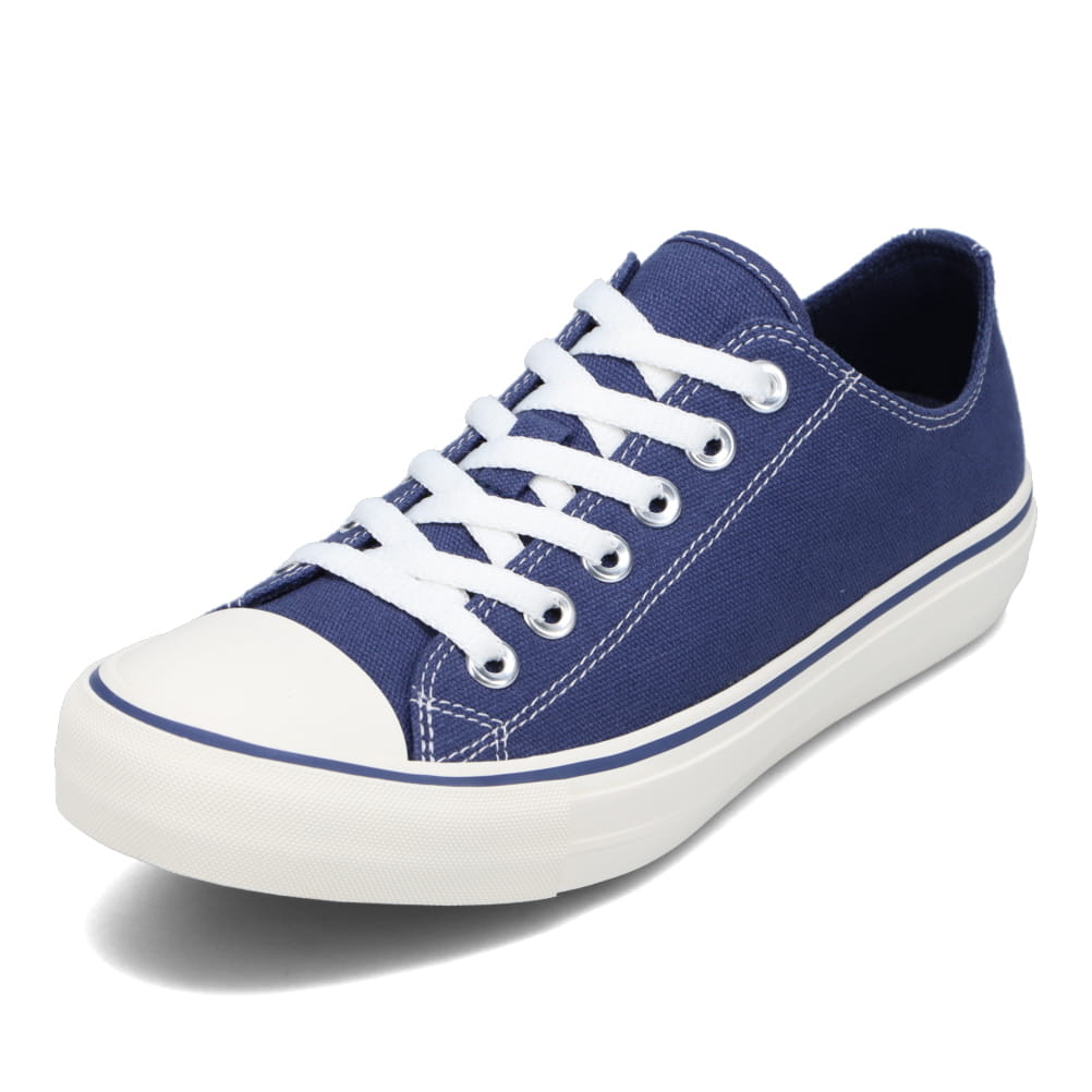 ネイビー キャンバスシューズ CEDAR CREST セダークレスト ecoキャンバススニーカー メンズ ネイビー