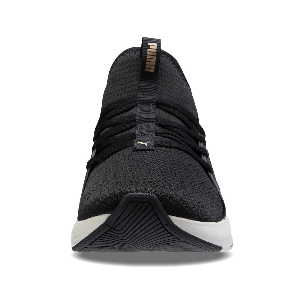 PUMA プーマ SOFTRIDE ソフィア 2 WO レディース ブラック×ゴールド