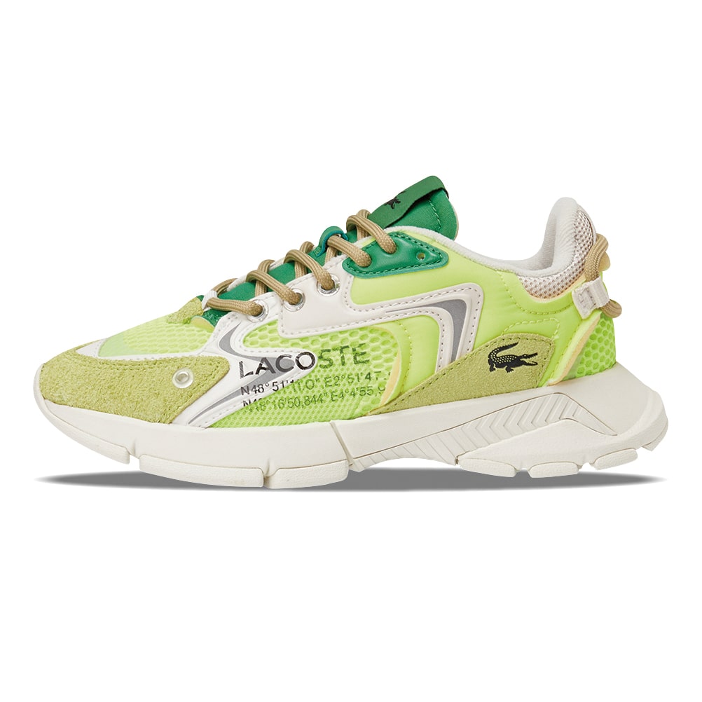 LACOSTE ラコステ L003 NEO 123 1 SFA イエロー レディース | 靴