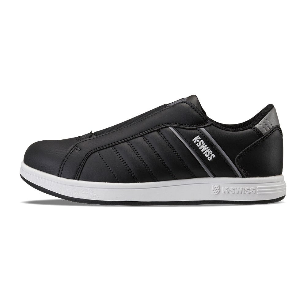 K・SWISS ケースイス KS300 SLIP メンズ ブラック×グレー | 靴