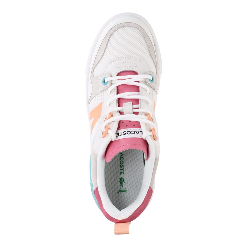LACOSTE ホワイト23.5cmピンク レディース スニーカー 楽天市場】ラコステ スニーカー レディース LACOSTE POWERCOURT