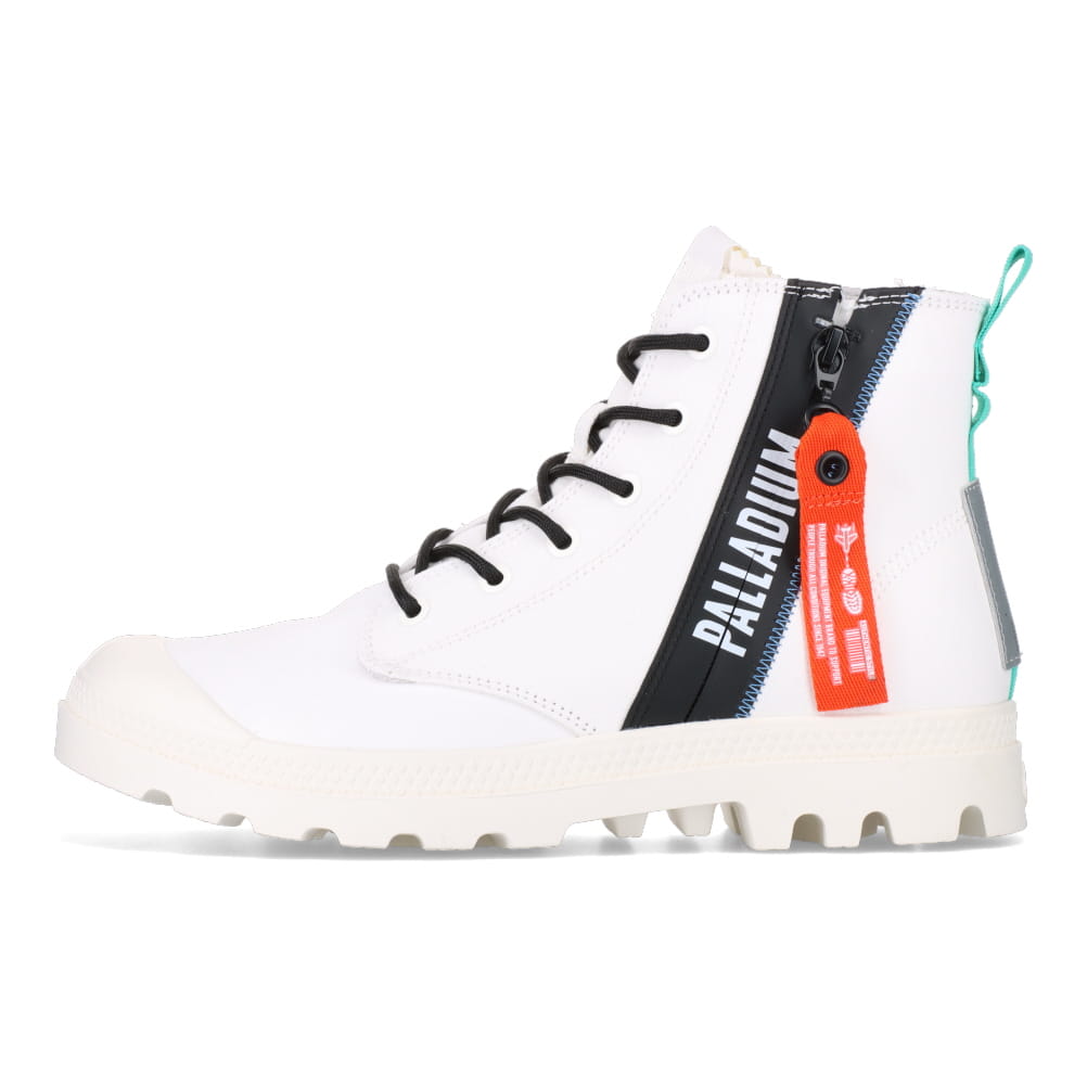 パラディウム PALLADIUM 25cm スニーカー　OVERLABレディース PALLADIUM パラディウム スニーカー PAMPA HI OUTZIP OVERLAB