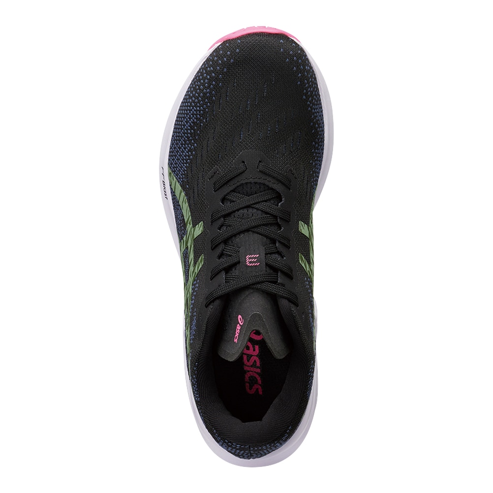 asics アシックス DYNABLAST 3 レディース ブラック×グリーン