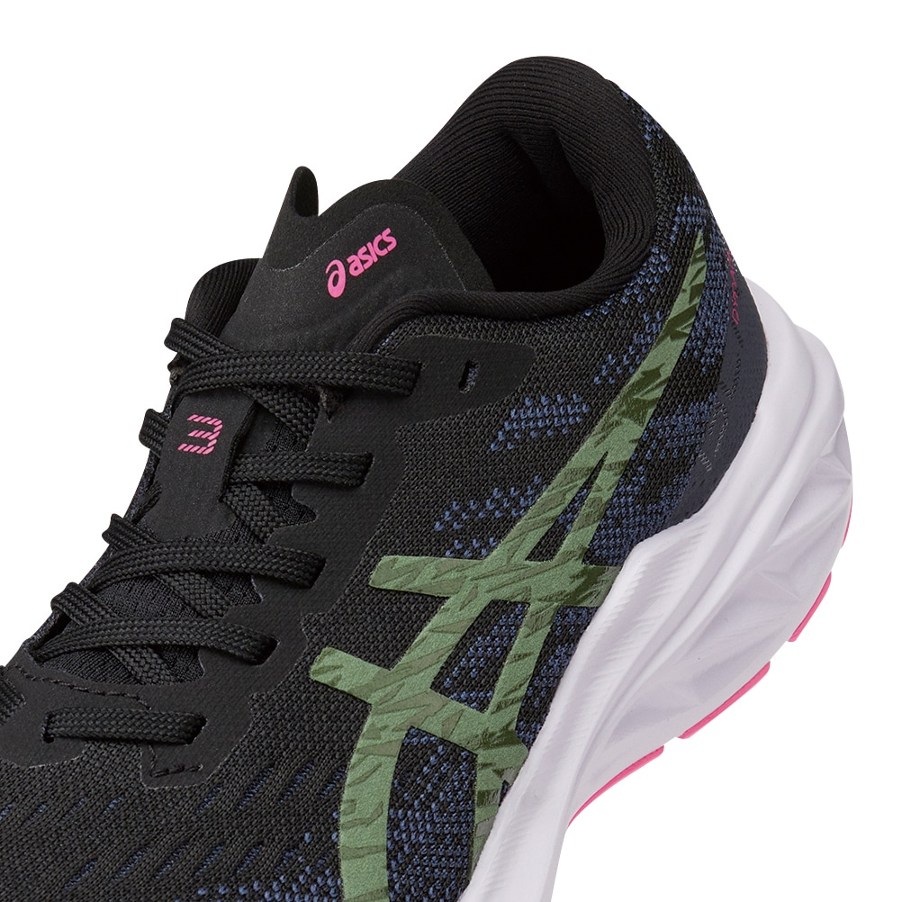 asics アシックス DYNABLAST 3 レディース ブラック×グリーン