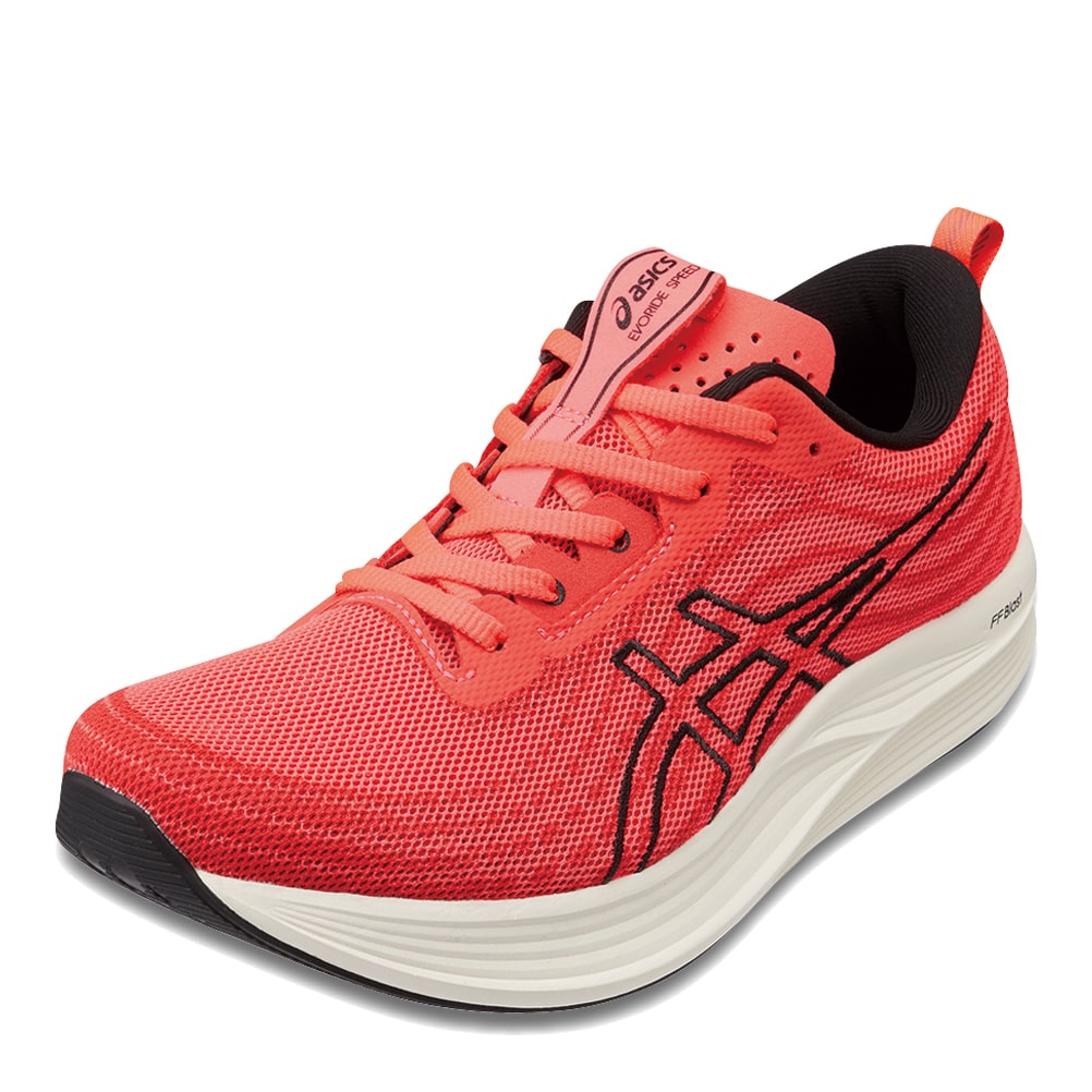 asics アシックス EvoRide SPEED メンズ ピンク×ブラック | 靴