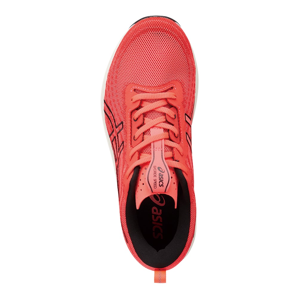asics アシックス EvoRide SPEED メンズ ピンク×ブラック | 靴