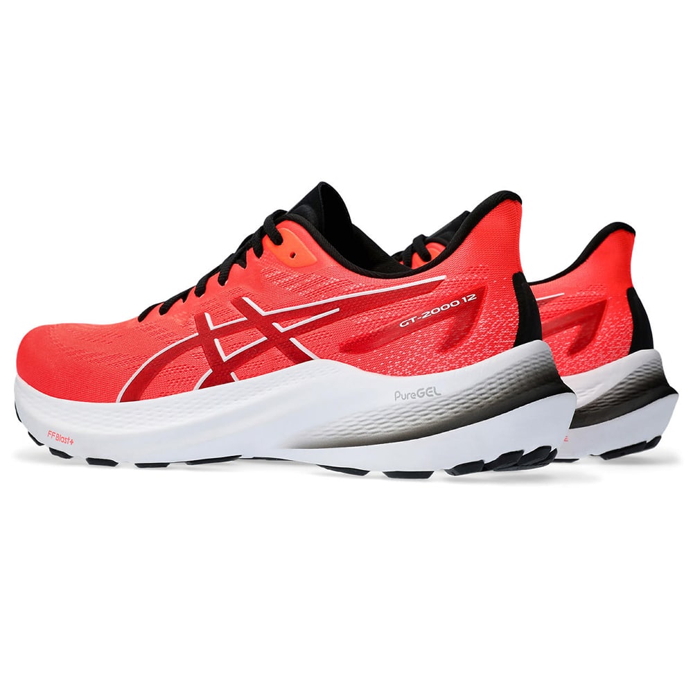 値下げ中　アシックス　asics GT2000 サンライズレッド/ホワイト GT-2000 12 | Men | White/Sunrise Red | Men's Running Shoes