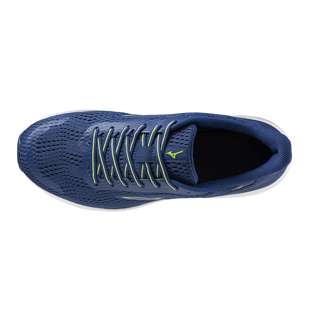 MIZUNO ミズノ RUTINA 4E ネイビー×グリーン メンズ | 靴（シューズ