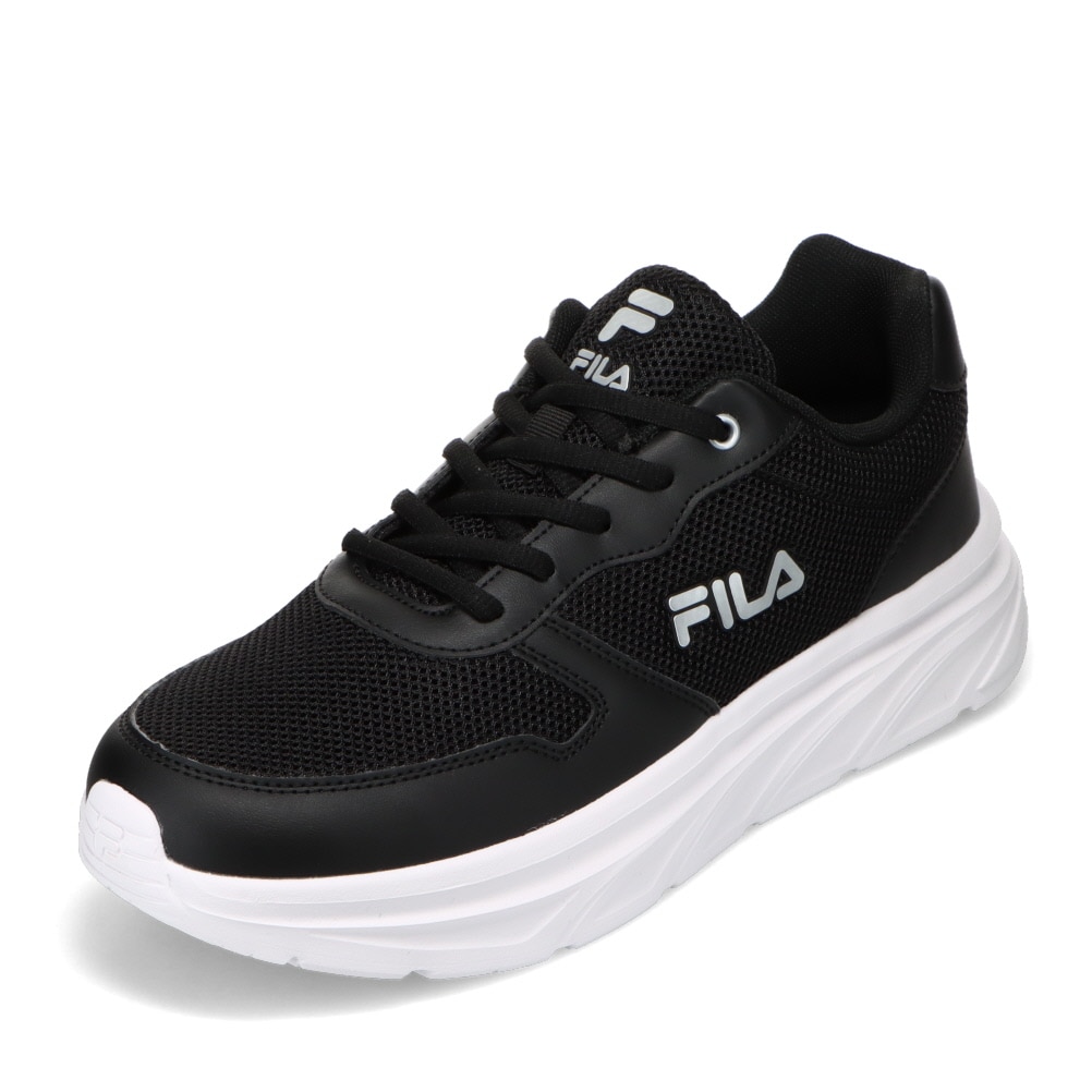 FILA フィラ Gioia ブラック×シルバー メンズ | 靴・スニーカーの通販 