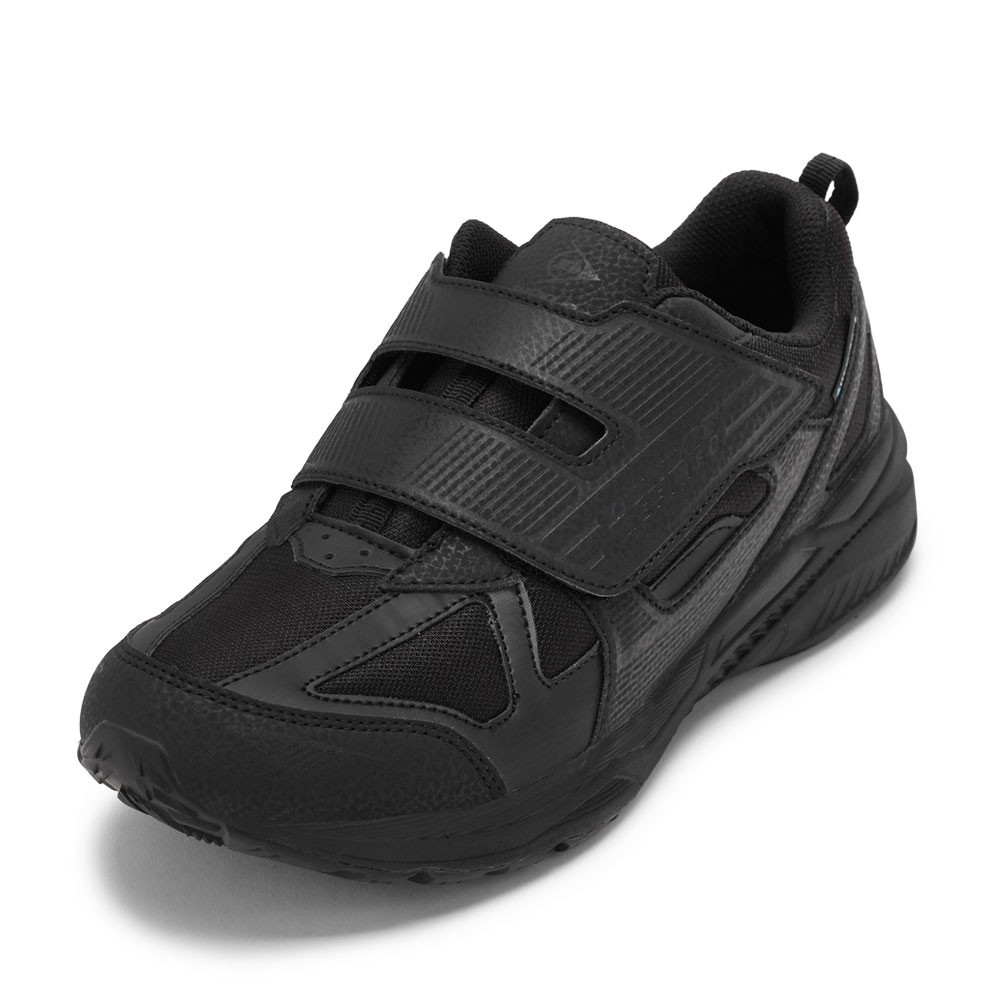 DUNLOP REFINED ダンロップ リファインド 防水スニーカー ブラック