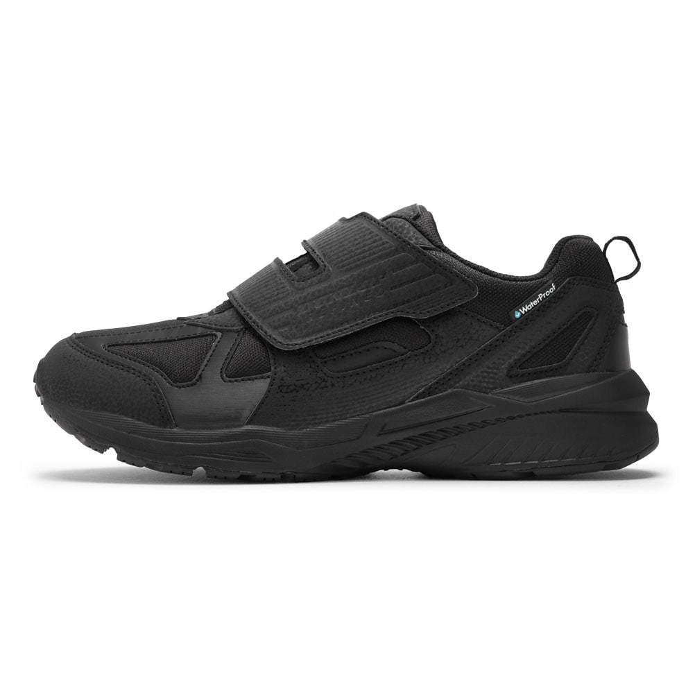 DUNLOP REFINED ダンロップ リファインド 防水スニーカー ブラック 