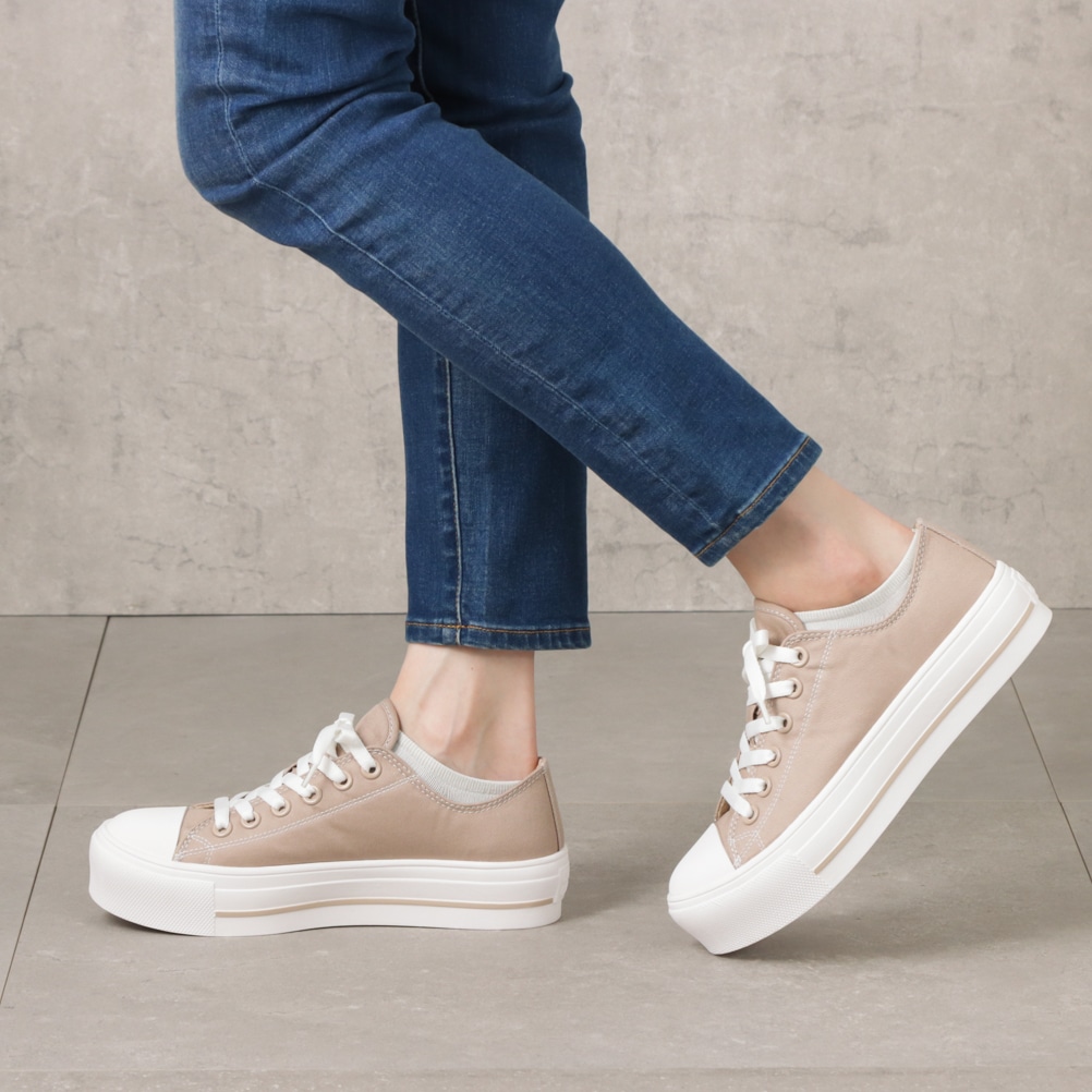 エコ 軽量キャンバススニーカー