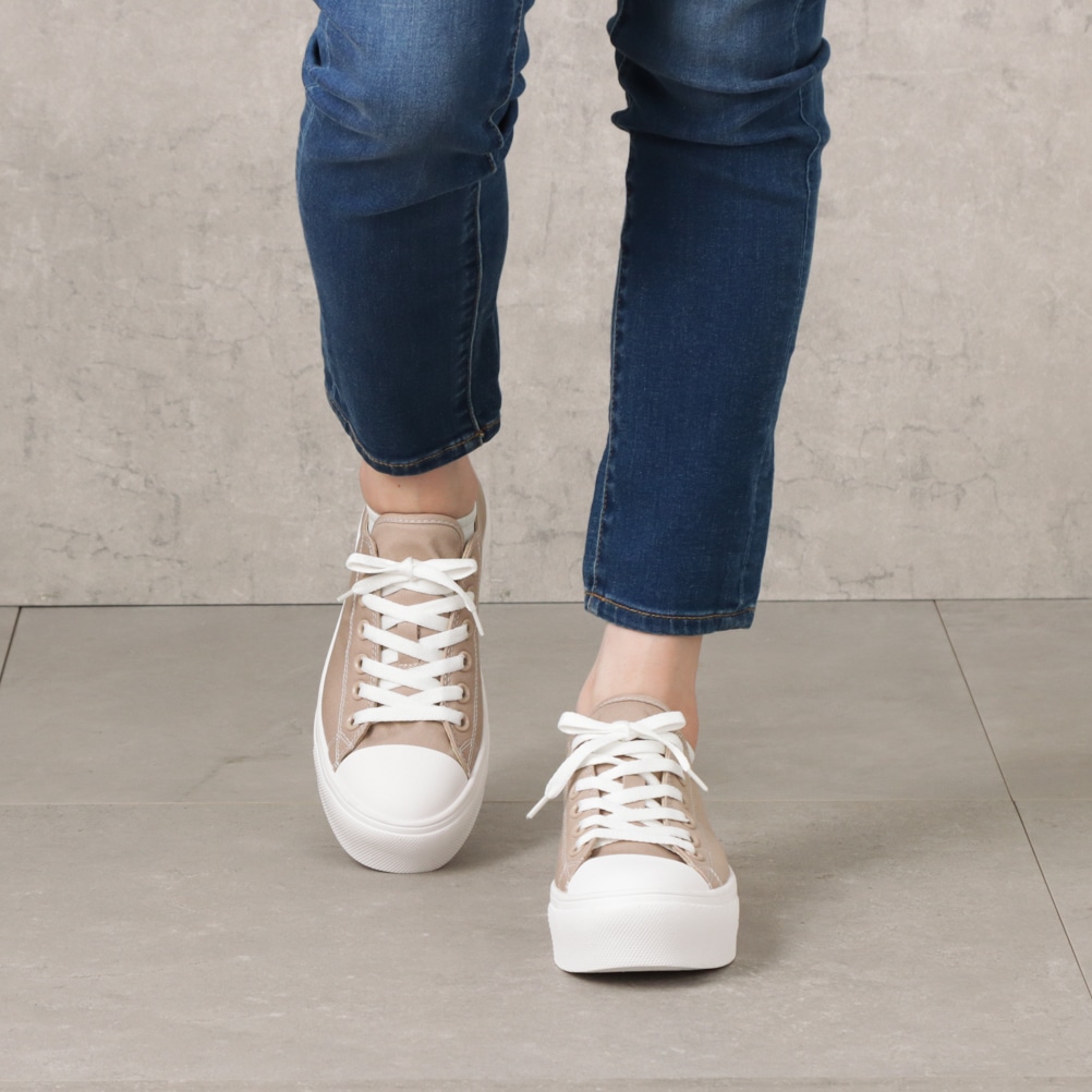 エコ 軽量キャンバススニーカー