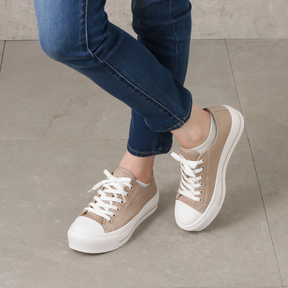 エコ 軽量キャンバススニーカー