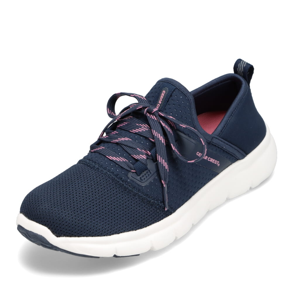 CEDAR CREST セダークレスト キックバックスニーカー ネイビー