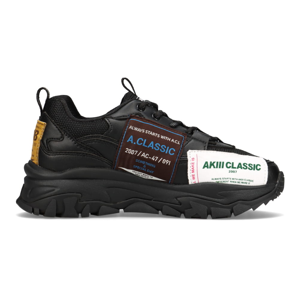 AKIII CLASSIC アキクラシック AKIII URBAN WAPPEN ブラック
