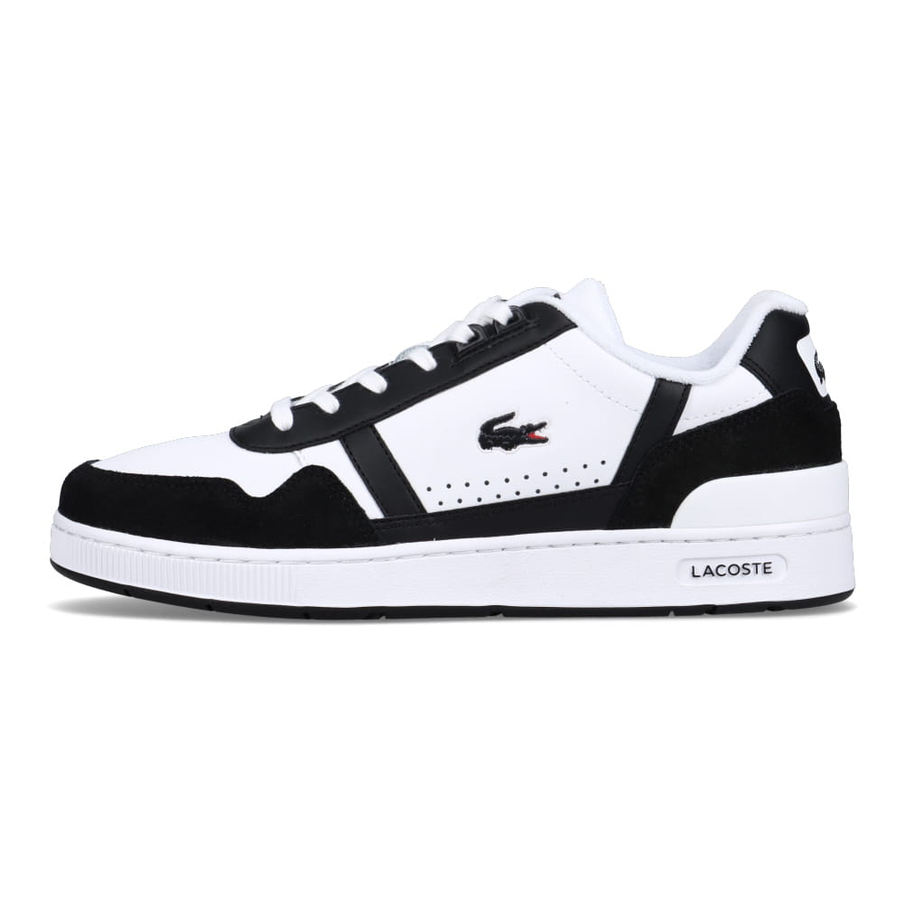 LACOSTE ラコステ T-CLIP 124 7 SMA ホワイト×ブラック メンズ | 靴 ...