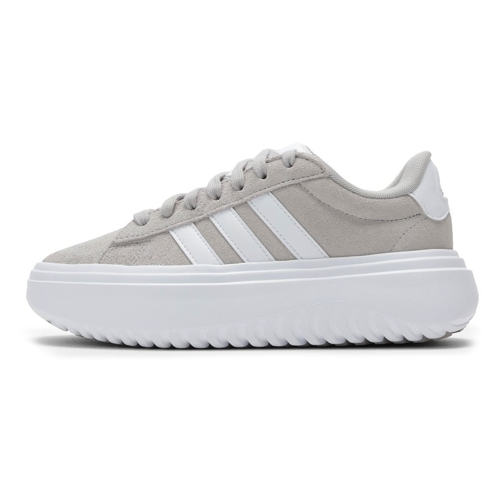 adidas アディダス GRANDCOURT PF SUEDE レディース グレー