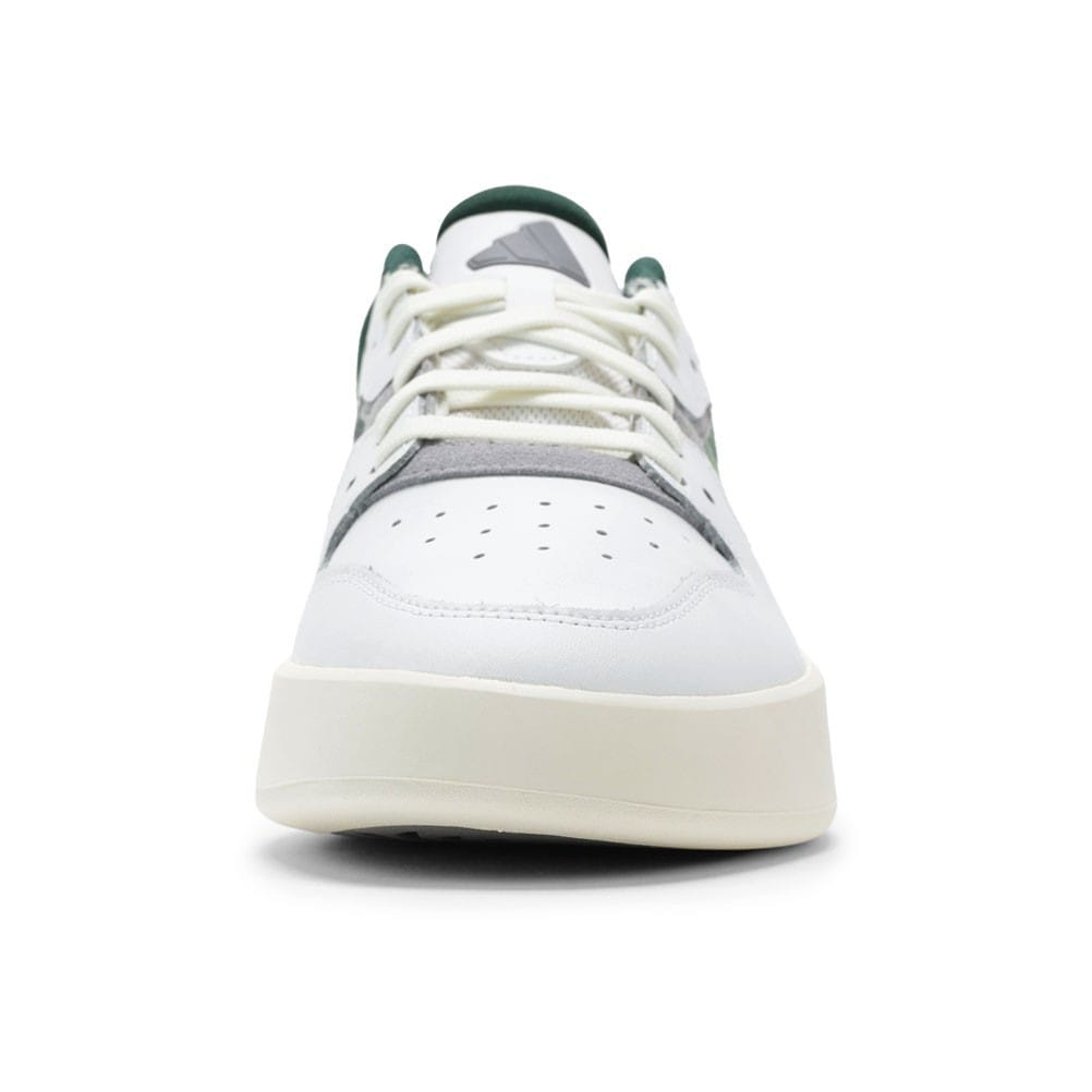 adidas アディダス COURT 24 U ホワイト×グレー メンズ | 靴