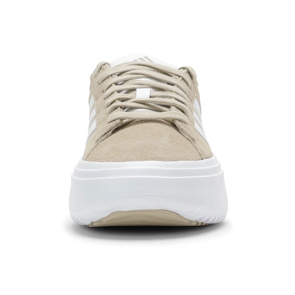 adidas アディダス GRANDCOURT PF SUEDE レディース ベージュ