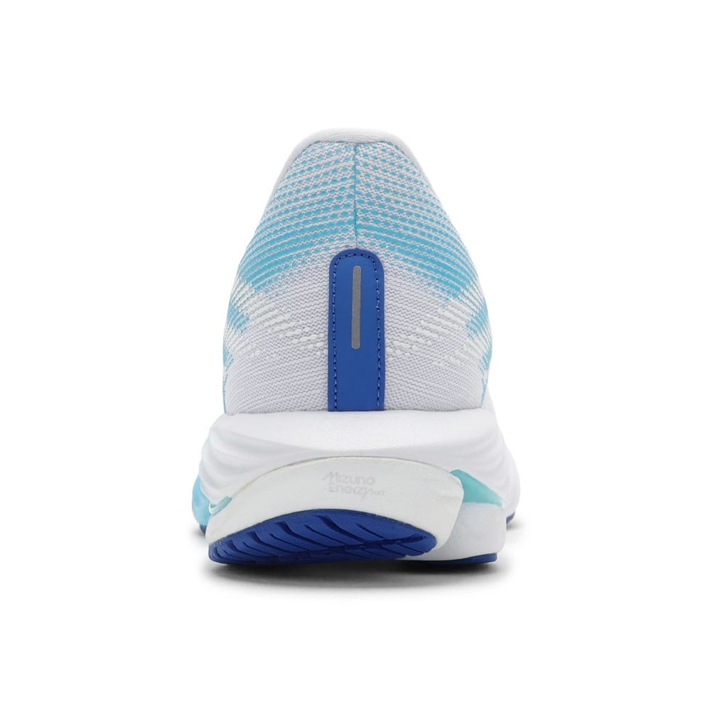MIZUNO ミズノ WAVE RIDER 28 ホワイト×ブルー レディース | 靴