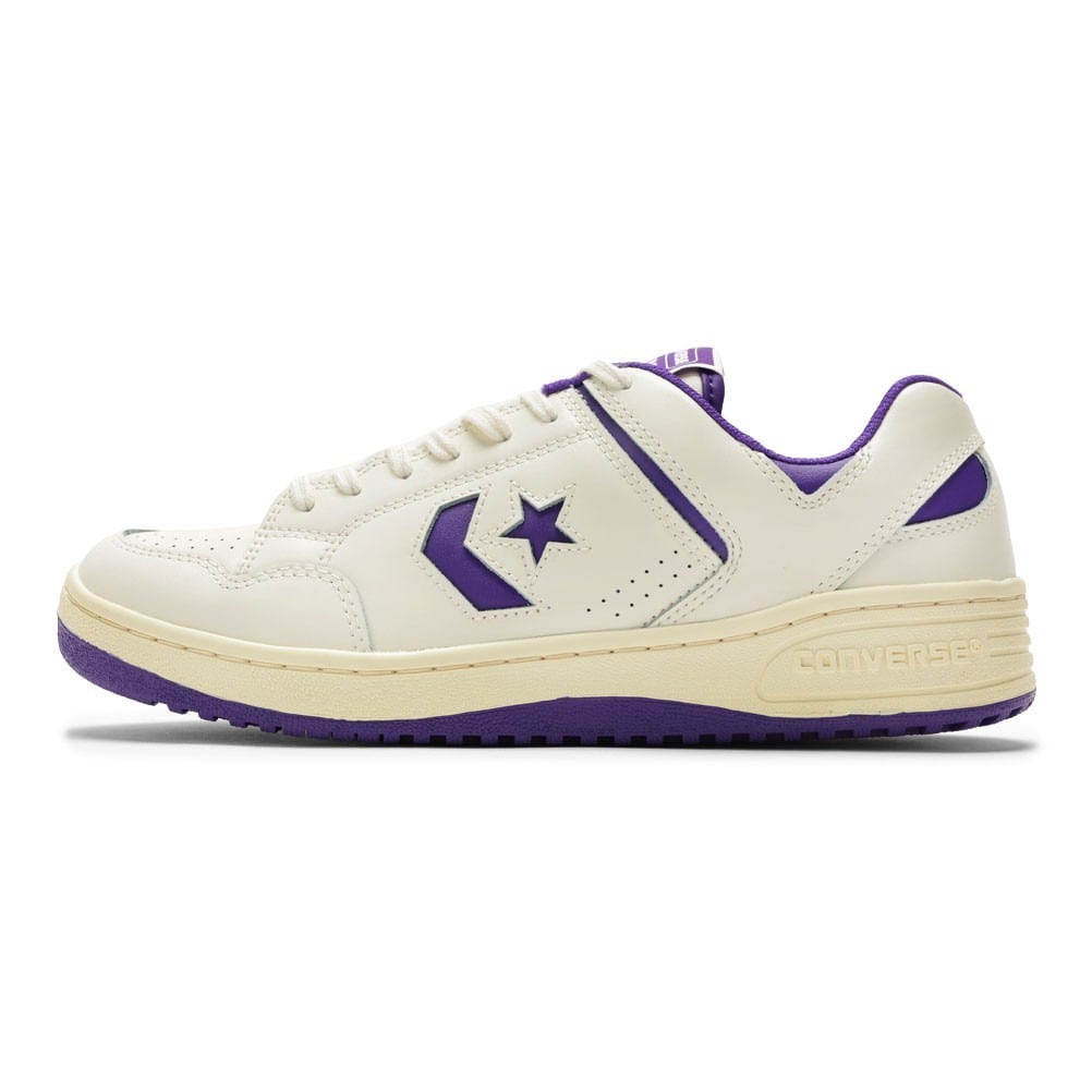 CONVERSE コンバース WEAPON CC OX ホワイト×パープル メンズ