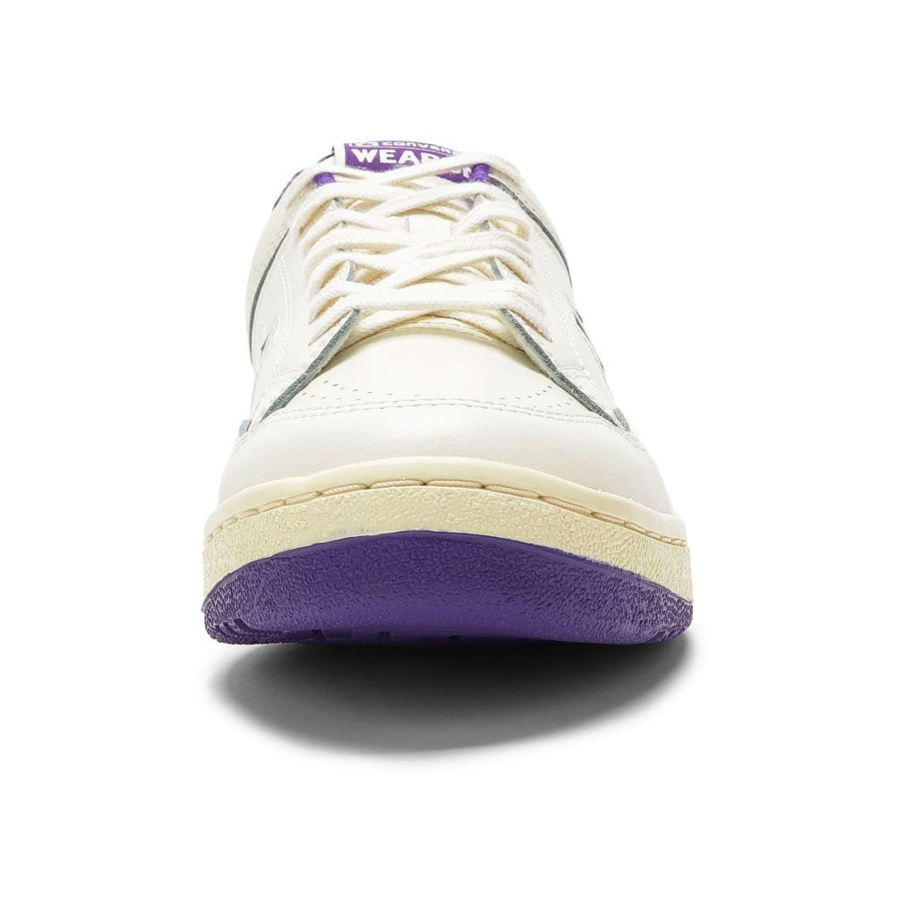 【CONVERSE】WEAPON CC OX OFF WHITE/PURPLE 国内発送 WEAPON CC OX / ウエポン CC OX (ホワイト/ネイビー