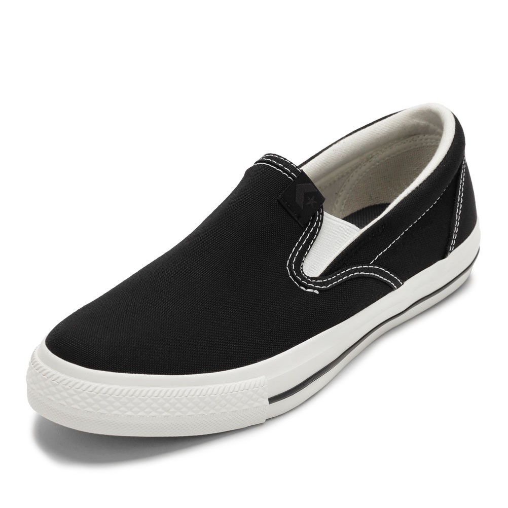 【こんぶ】 CONVERSE コンバース CXP SLIP-ON ブラック×ブラック メンズ | 靴