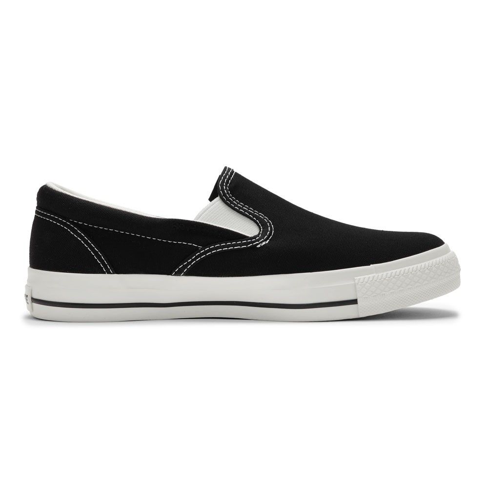 【こんぶ】 CONVERSE コンバース CXP SLIP-ON ブラック×ブラック メンズ | 靴