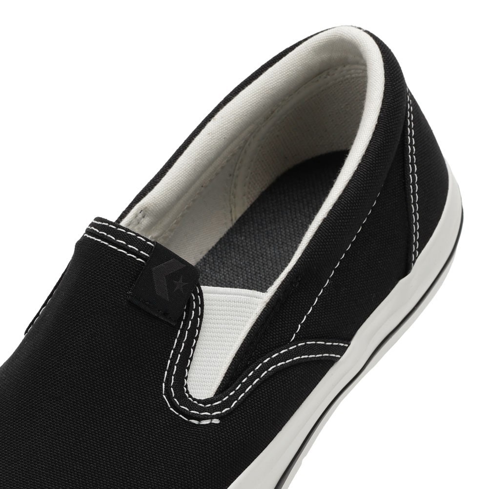 CONVERSE コンバース CXP SLIP-ON ブラック×ブラック メンズ | 靴