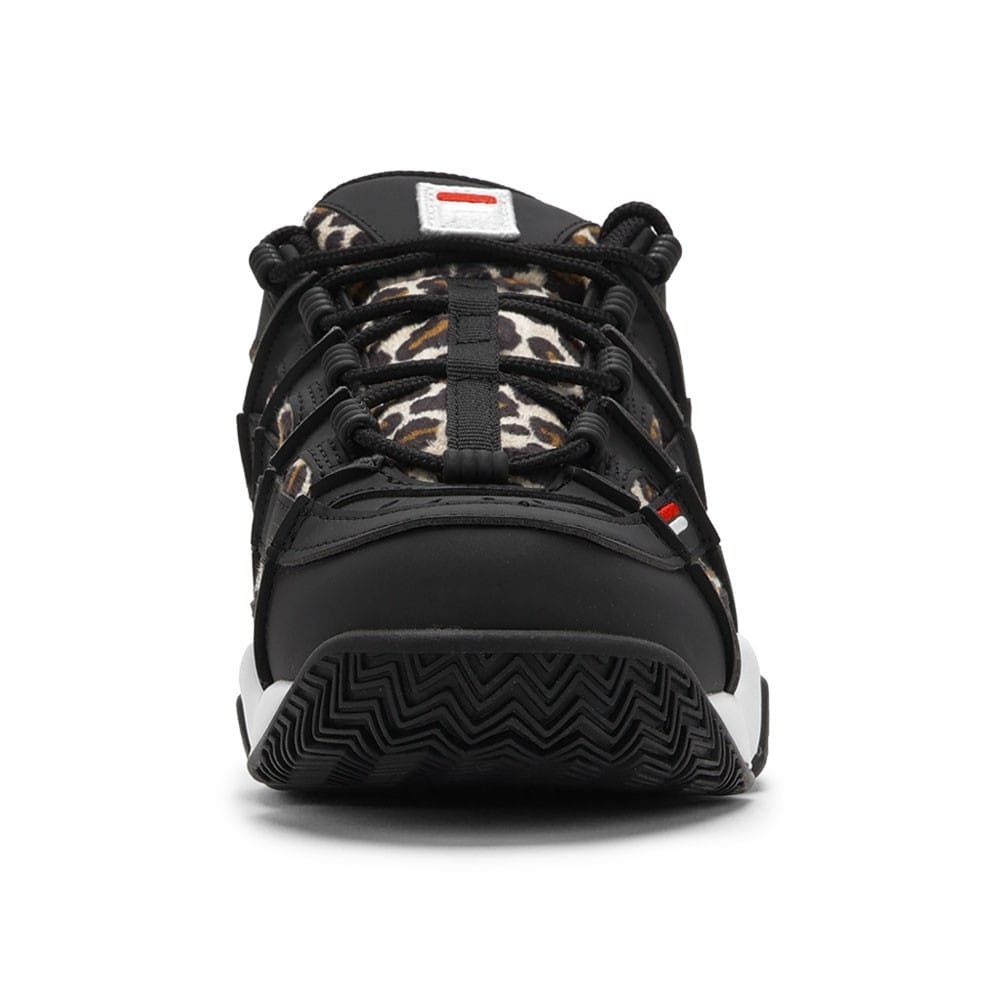 FILA フィラ BARRICADE LP ブラック×レオパード柄 メンズ | 靴