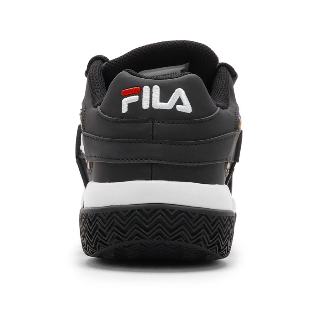 FILA フィラ BARRICADE LP ブラック×レオパード柄 メンズ | 靴