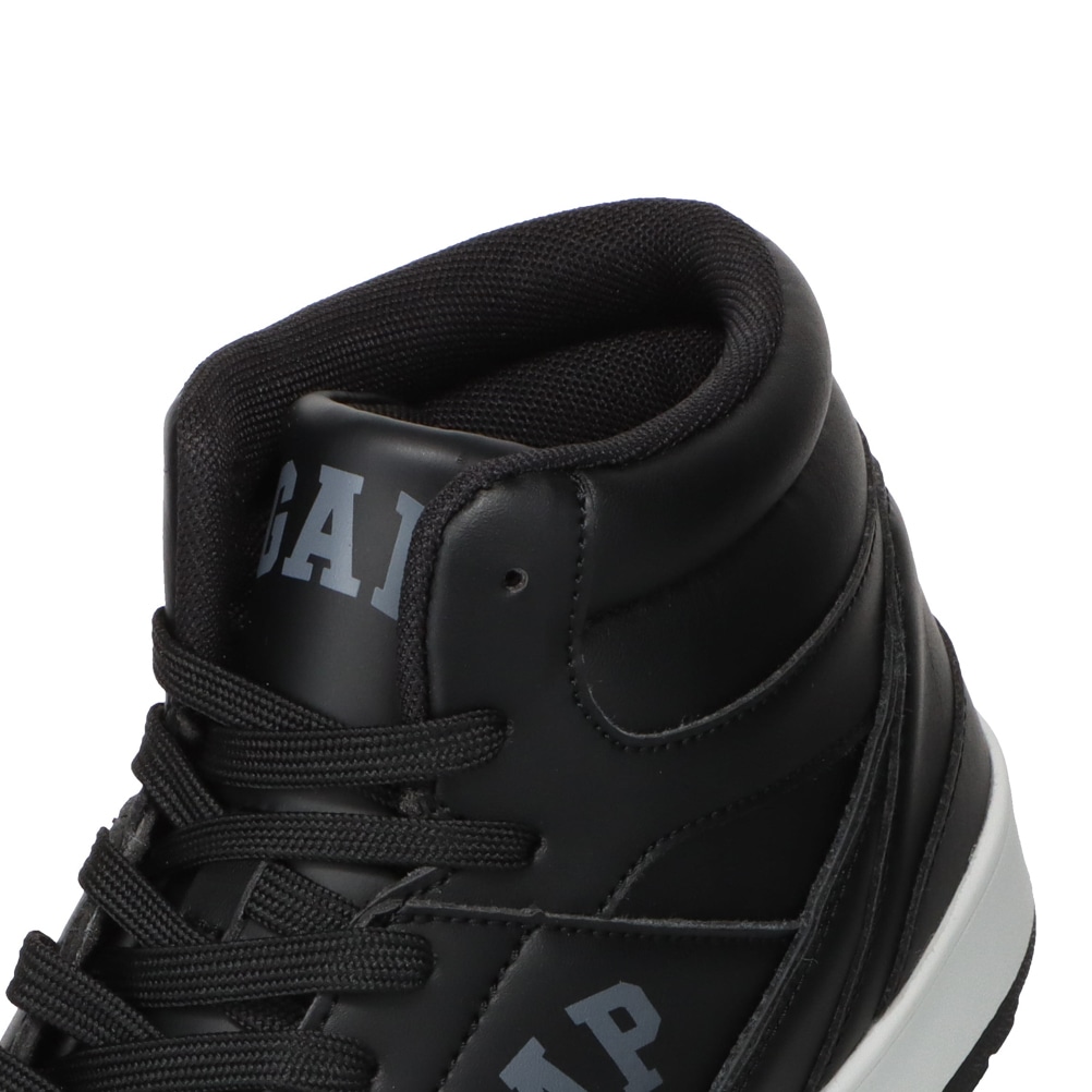 GAP ギャップ 防水ハイカットスニーカー ブラック×グレー メンズ