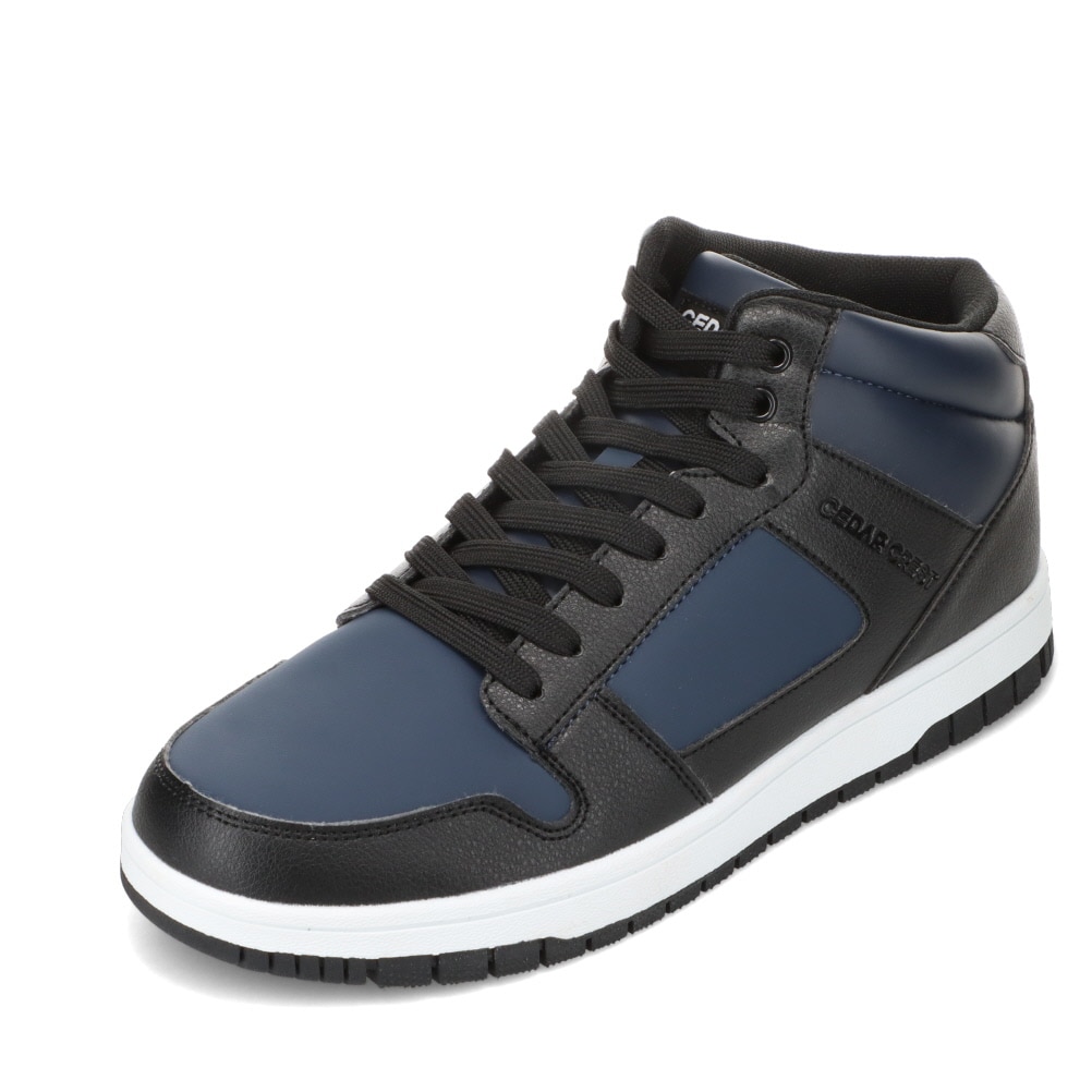 CHROME ブラック ミッドカットシューズ　US8 26.0 RICK OWENS × CHROME HEARTS 】 ジオバスケットスニーカー vibram#342