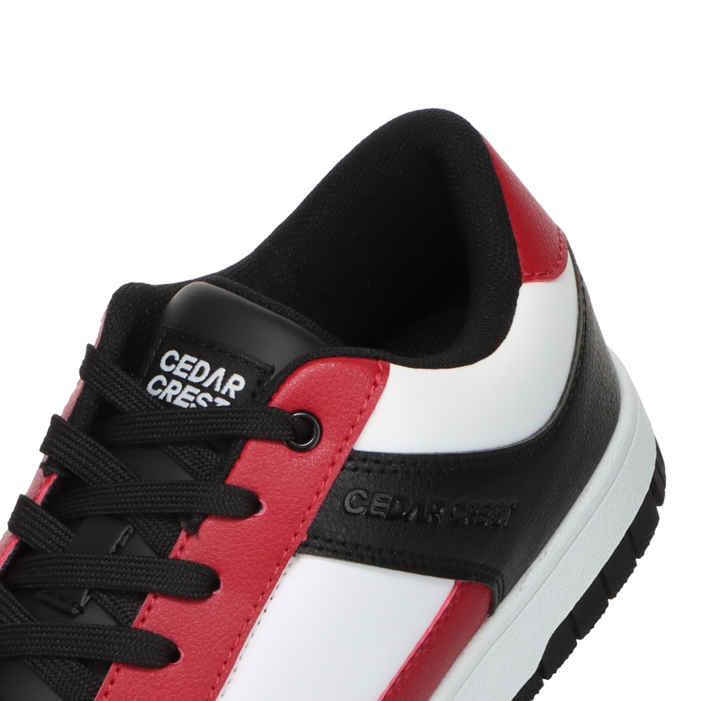 CEDAR CREST セダークレスト 防水 防滑 ローカットスニーカー レッド