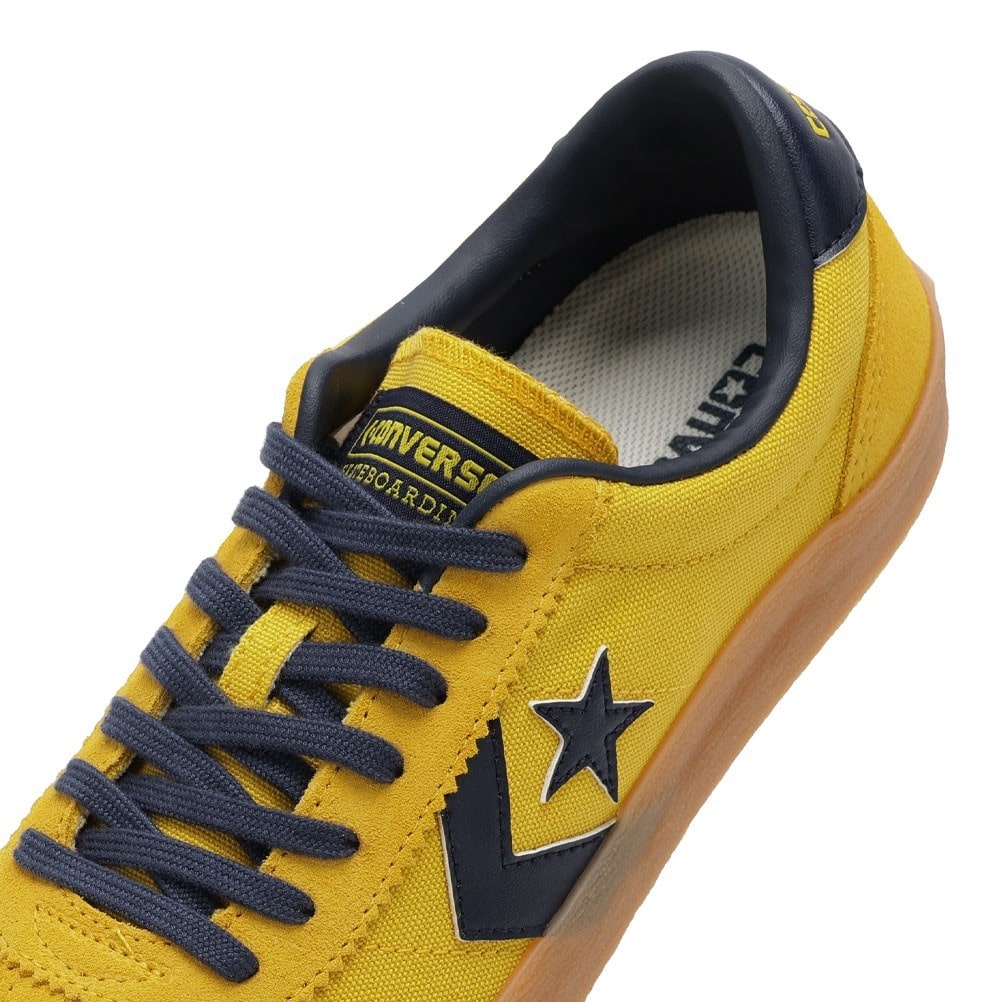 CONVERSE コンバース ROADCLASSIC SK OX イエロー×ネイビー メンズ